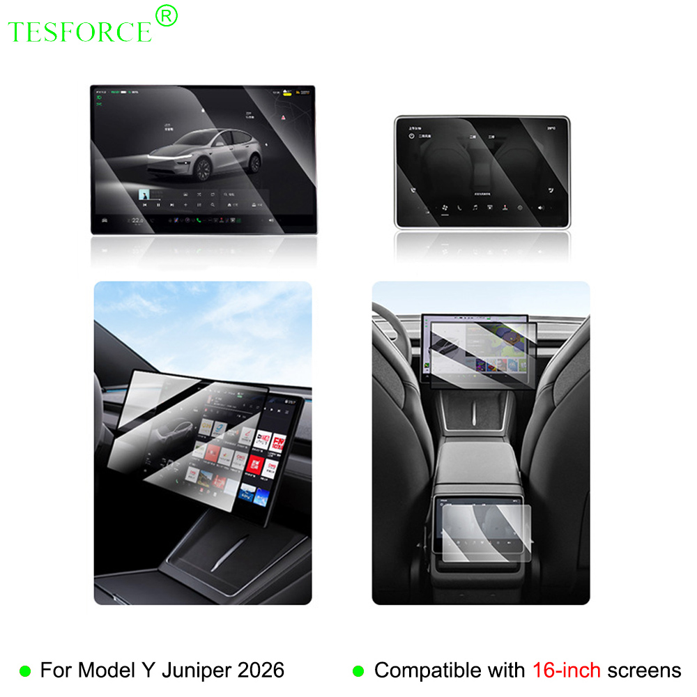 For Tesla Model Y Juniper 2026 - Screen Protector Film のレビューと価格