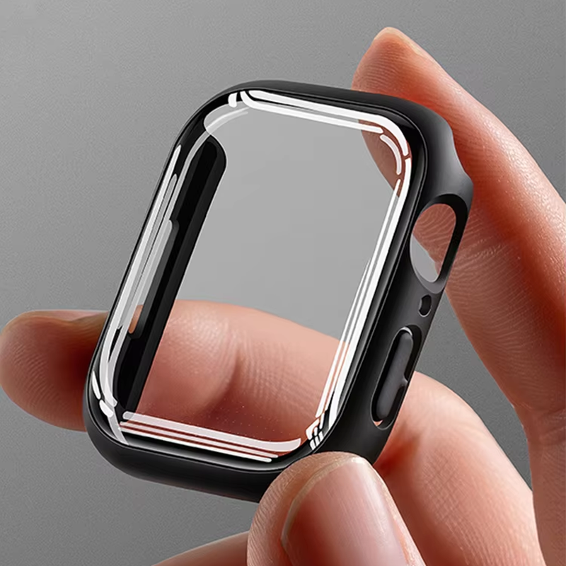 1-2pcsGlass+Cover For Apple Wa - Smartwatch Band Accessories のレビューと価格