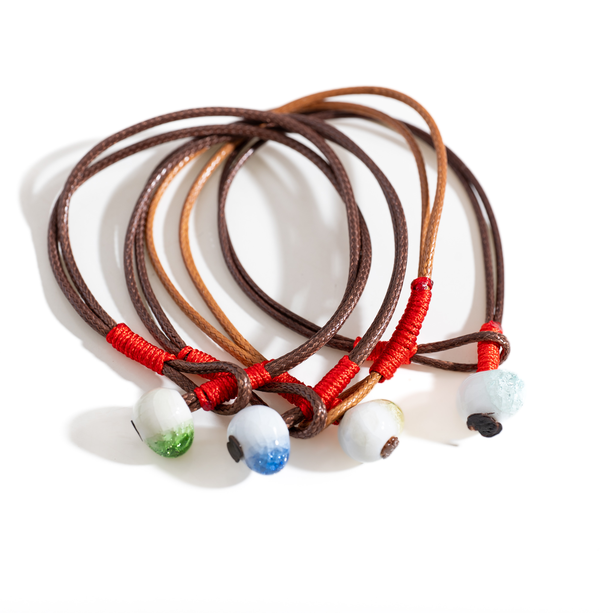 Vintage Rope Ceramic Beads Bra - Ceramic Link Bracelet のレビューと価格