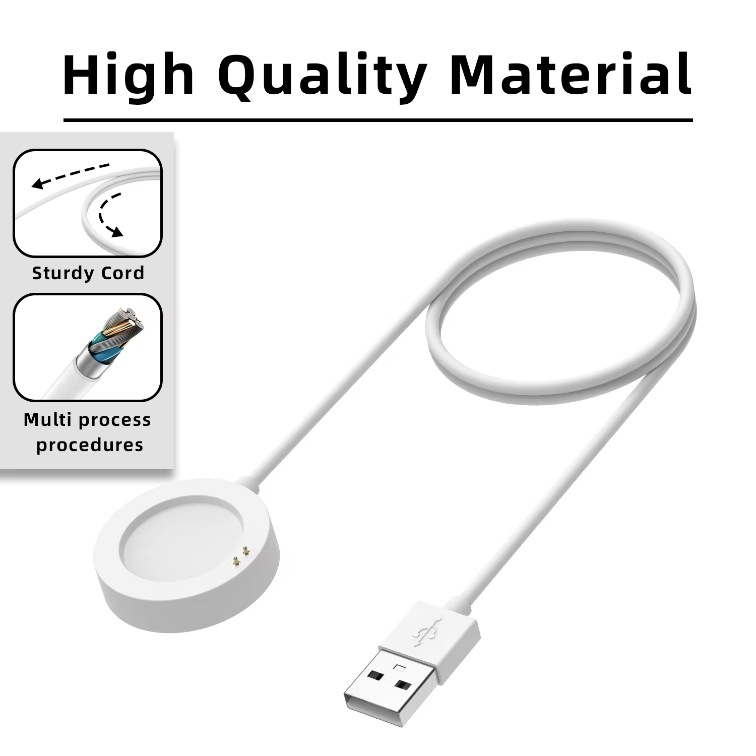 Magnetic USB Charging Cable fo - Xiaomi Smartwatch S3 Accessories のレビューと価格
