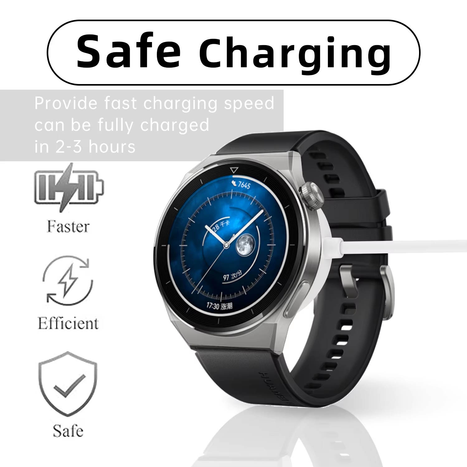Magnetic USB Charging Cable fo - Xiaomi Smartwatch S3 Accessories のレビューと価格