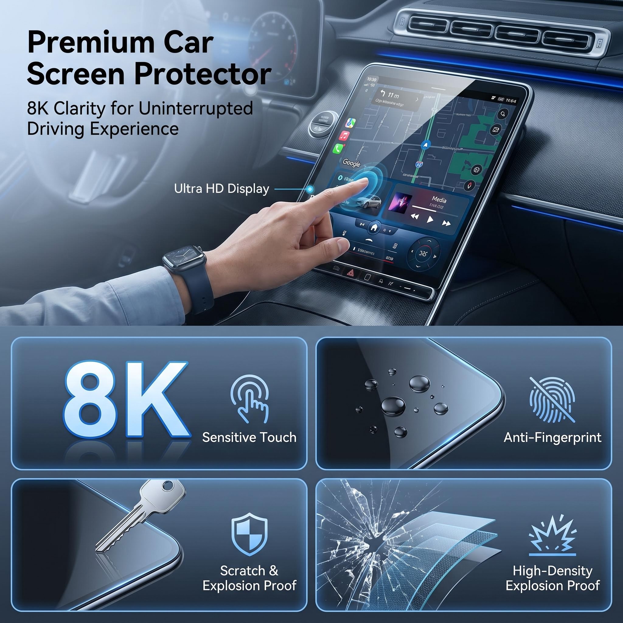 For BMW X5 G05 Global Mid-size - Screen Protector Film のレビューと価格