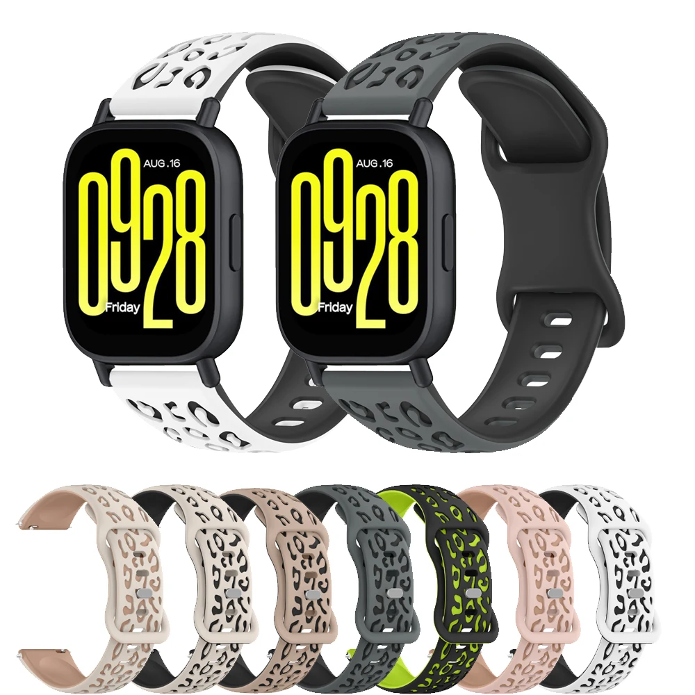 Silicone Leopard Strap For Xia - Xiaomi Smartwatch S3 Accessories のレビューと価格