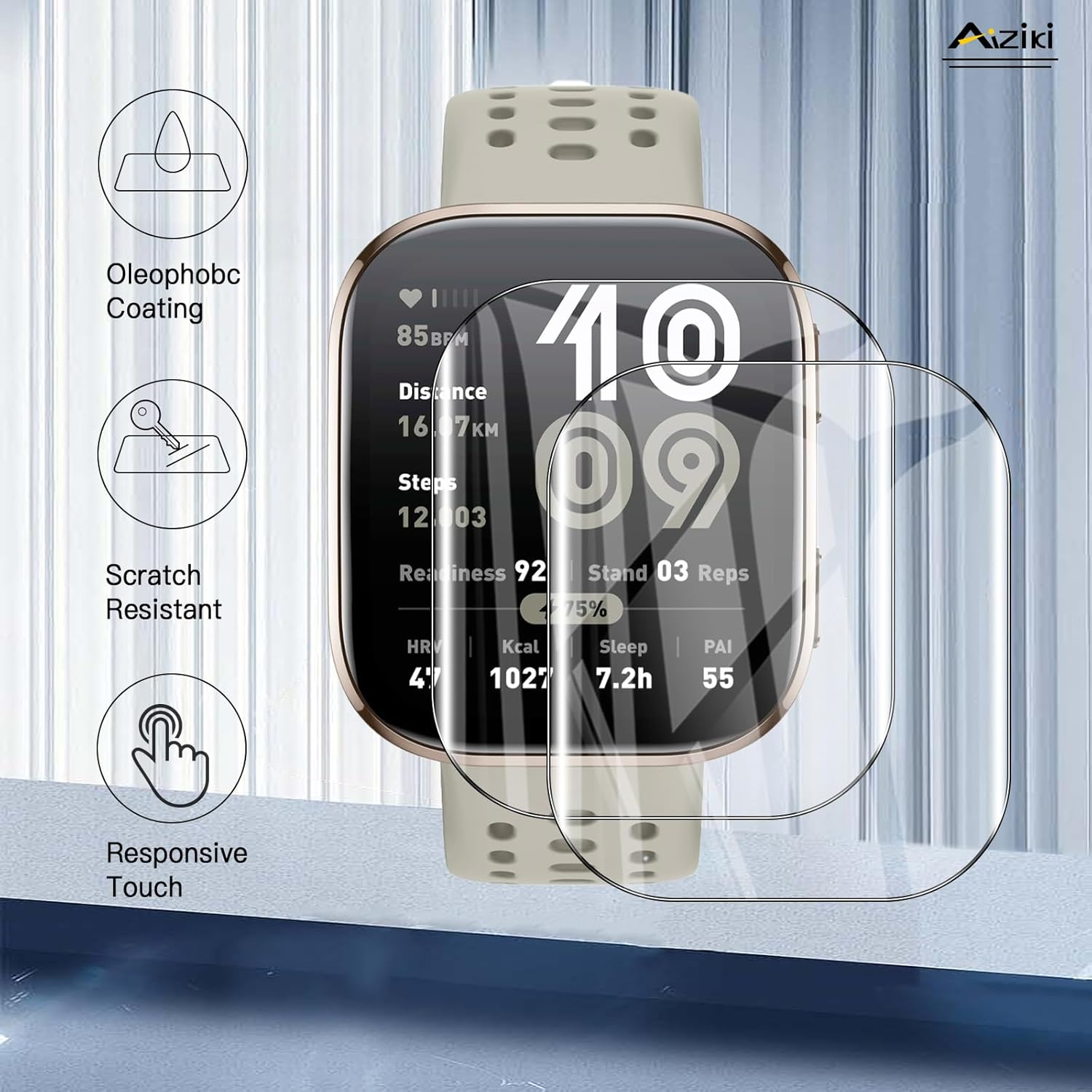 Screen Protector for Amazfit b - Garmin Smartwatch Accessories のレビューと価格