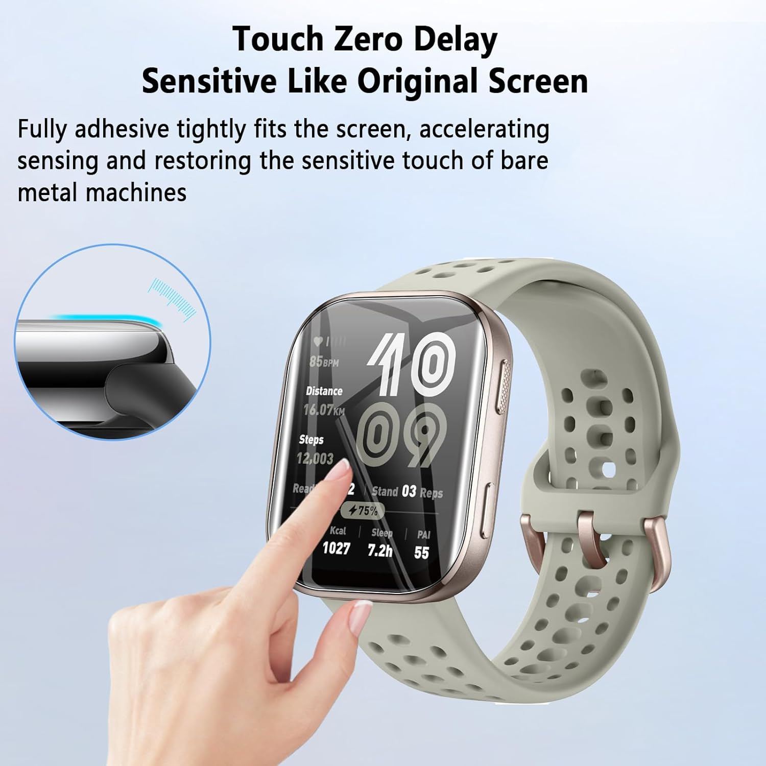 Screen Protector for Amazfit b - Garmin Smartwatch Accessories のレビューと価格