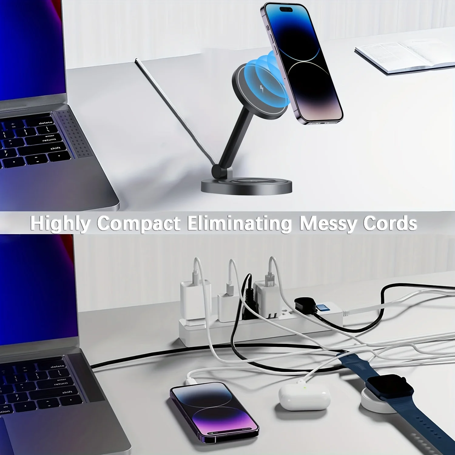 2 In 1 Magnetic Wireless Charg - Wireless Charger Watch のレビューと価格