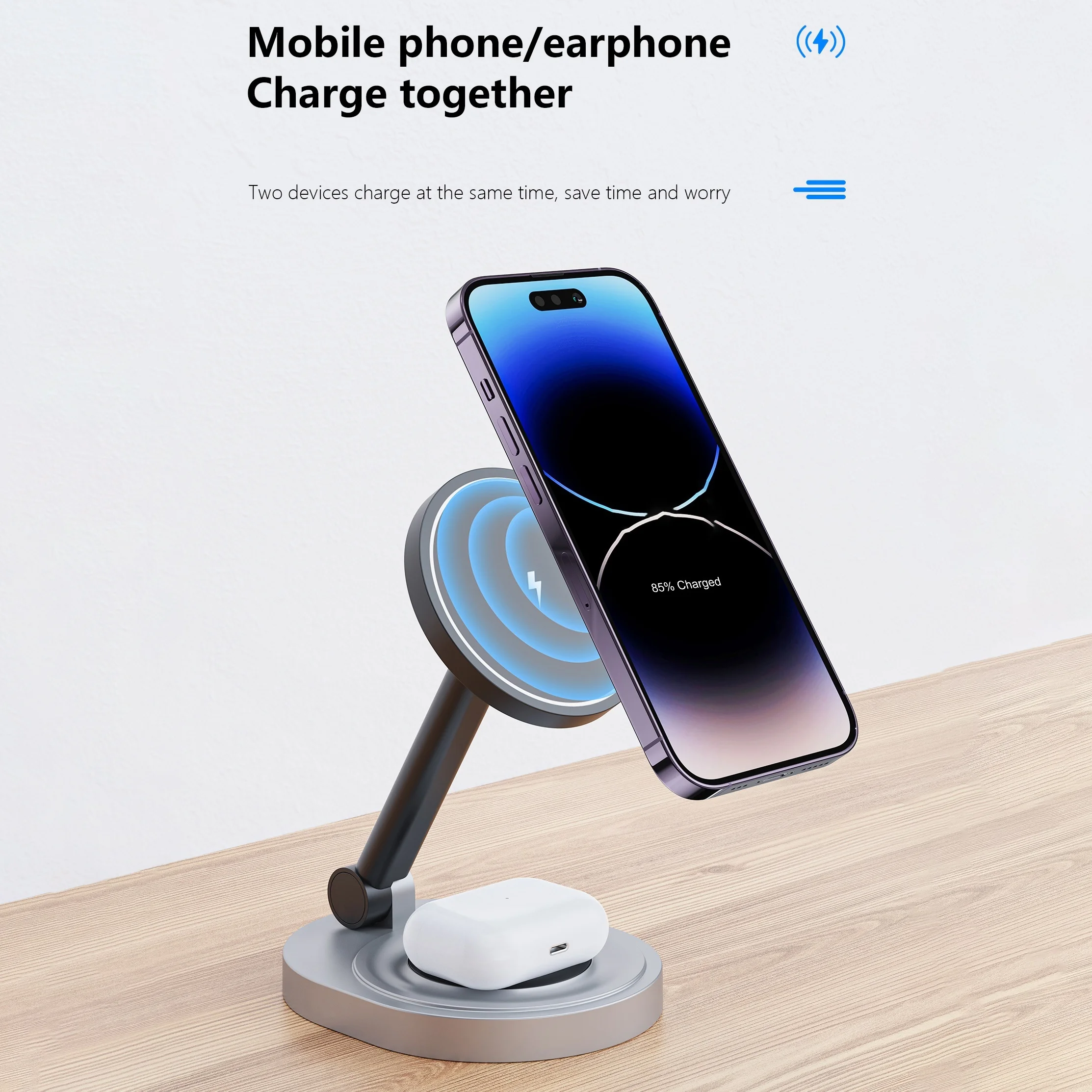 2 In 1 Magnetic Wireless Charg - Wireless Charger Watch のレビューと価格