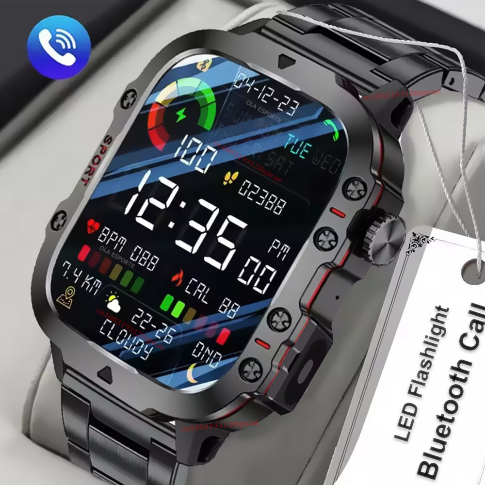 2026 New Military Smart Watch  - Smartwatch X12 のレビューと価格