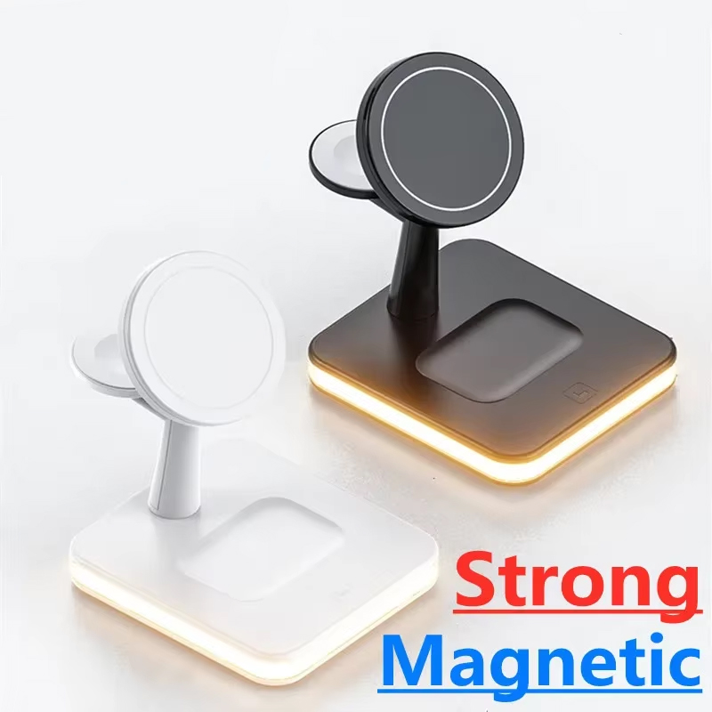 3 in 1 Wireless Chargers Stand - Wireless Charger Watch のレビューと価格