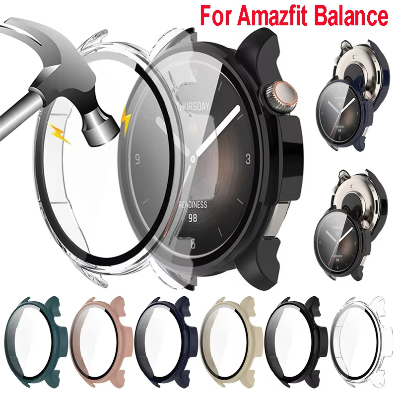 Tempered Glass Case For Amazfi - Amazfit Smartwatch Accessories のレビューと価格