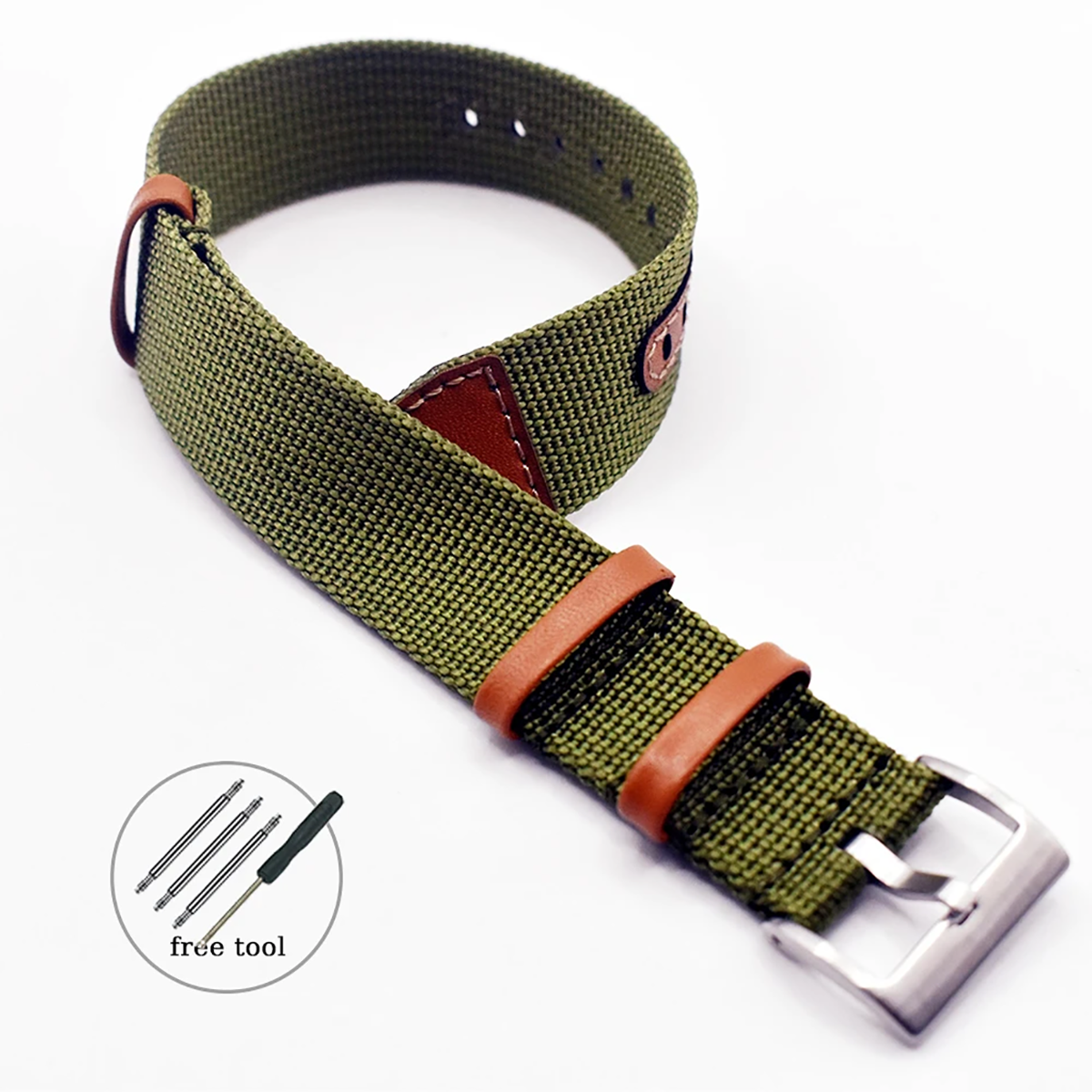 Soft Watch Bracelet for Seiko  - Nylon Nato Strap のレビューと価格