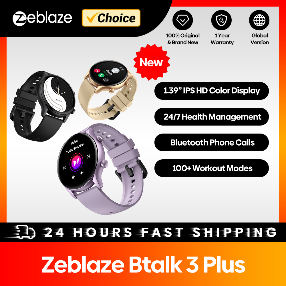 New Zeblaze Btalk 3 Plus Voice - Smartwatch X12 のレビューと価格