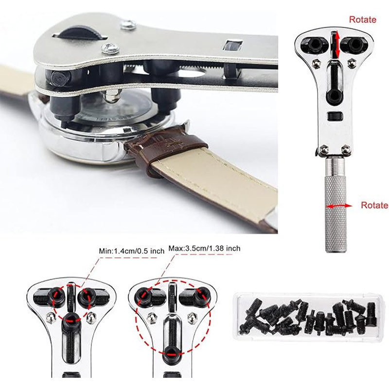 Professional Watch Repair Kit  - Tool Kit Strap Change のレビューと価格