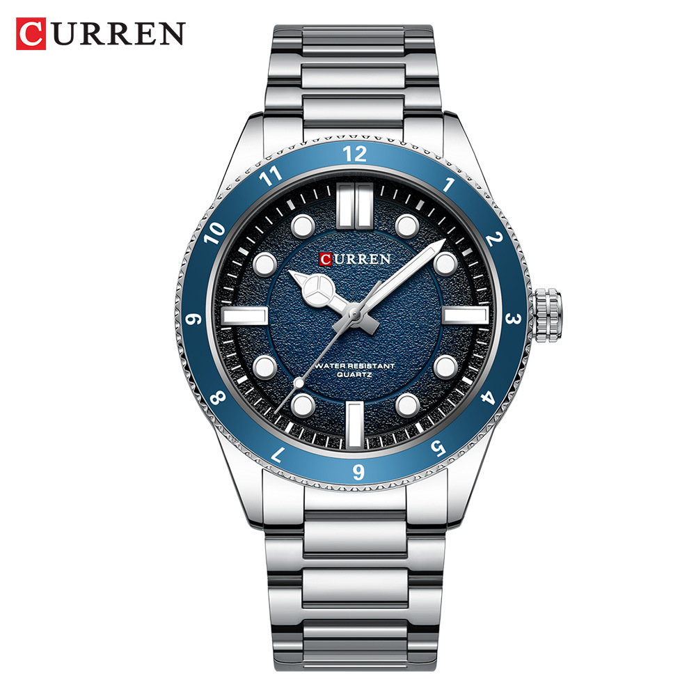 CURREN 8450  Men's Quartz Watc - Smartwatch Guess のレビューと価格