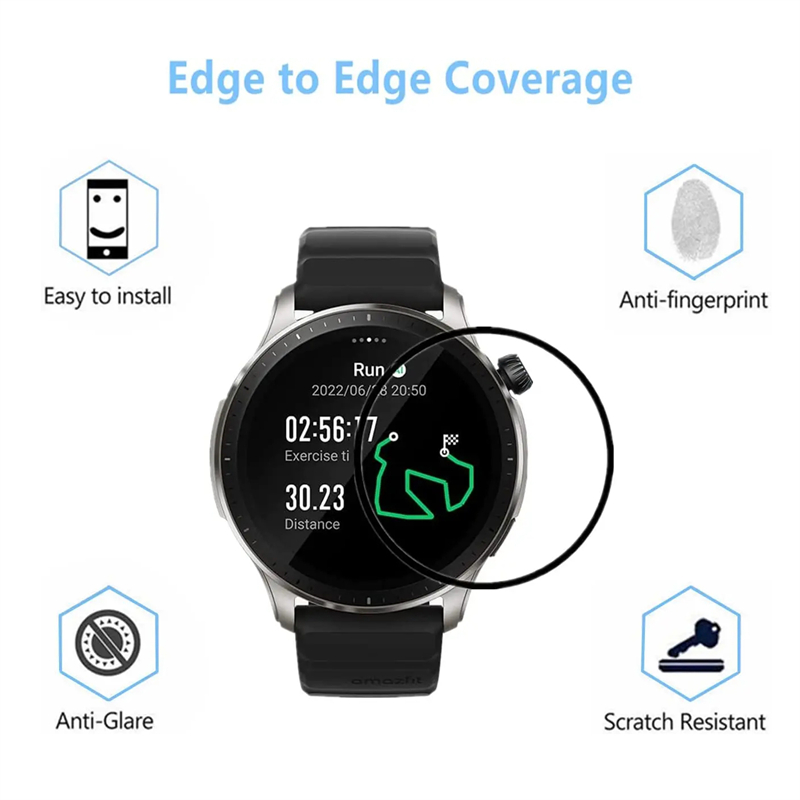 For Amazfit GTR 4 Screen Prote - Amazfit Smartwatch Accessories のレビューと価格