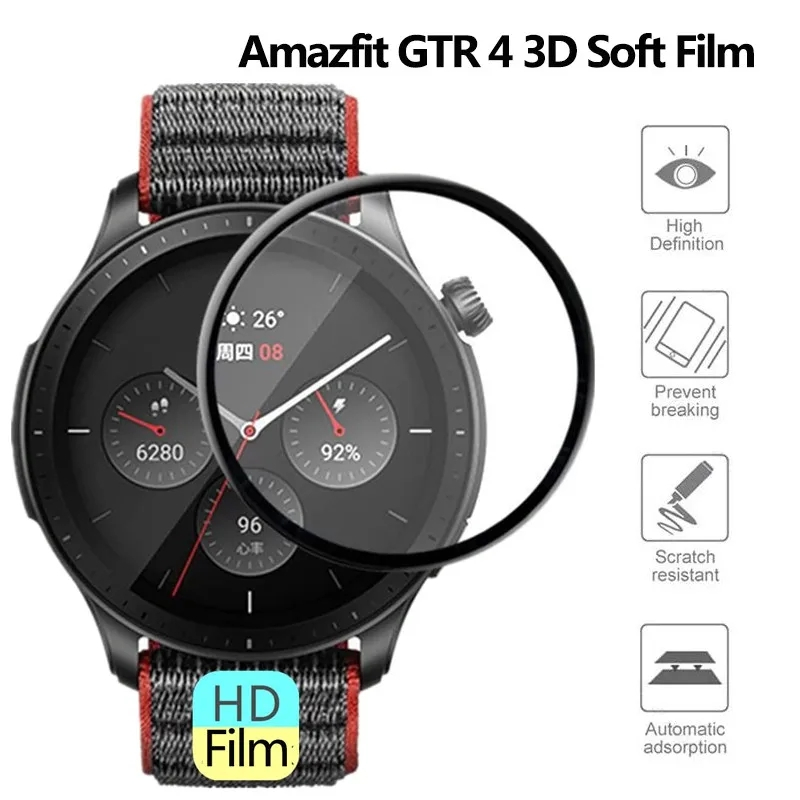 For Amazfit GTR 4 Screen Prote - Amazfit Smartwatch Accessories のレビューと価格