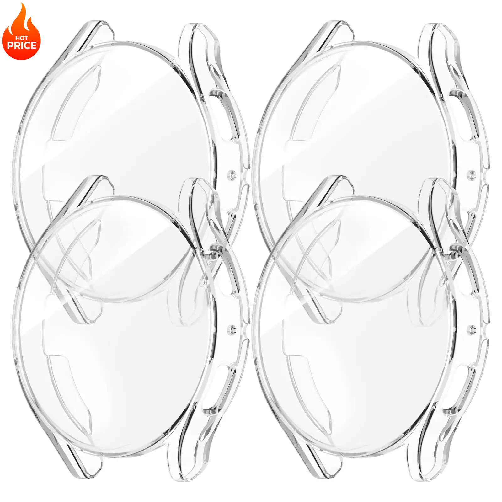 1-4pcs Case for Samsung Galaxy - Samsung Smartwatch Accessories のレビューと価格