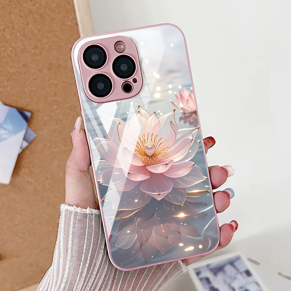 Lotus Flower Phone Case For iP - Screen Protector Film のレビューと価格