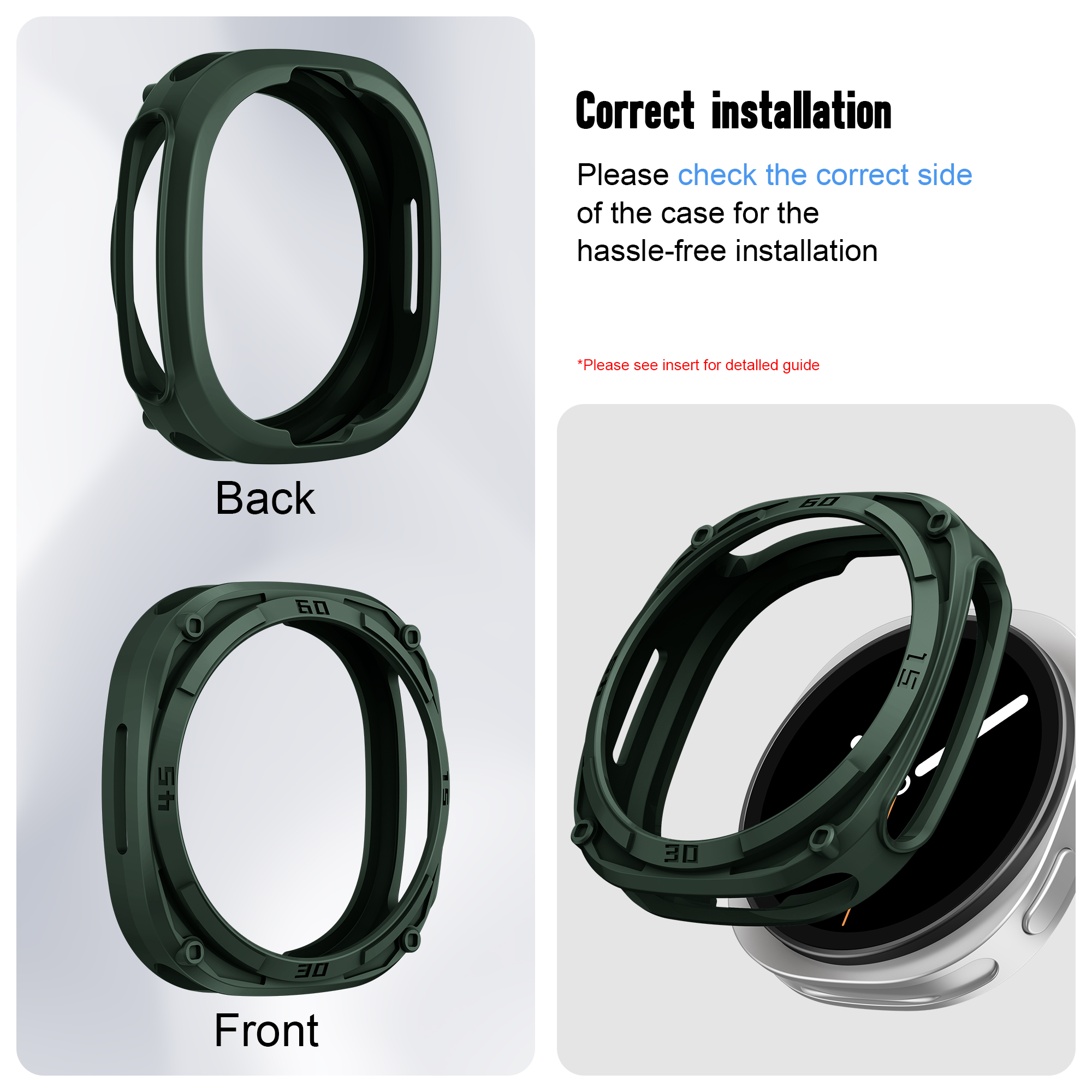 Rugged Bezel Case for Samsung  - Samsung Smartwatch Accessories のレビューと価格
