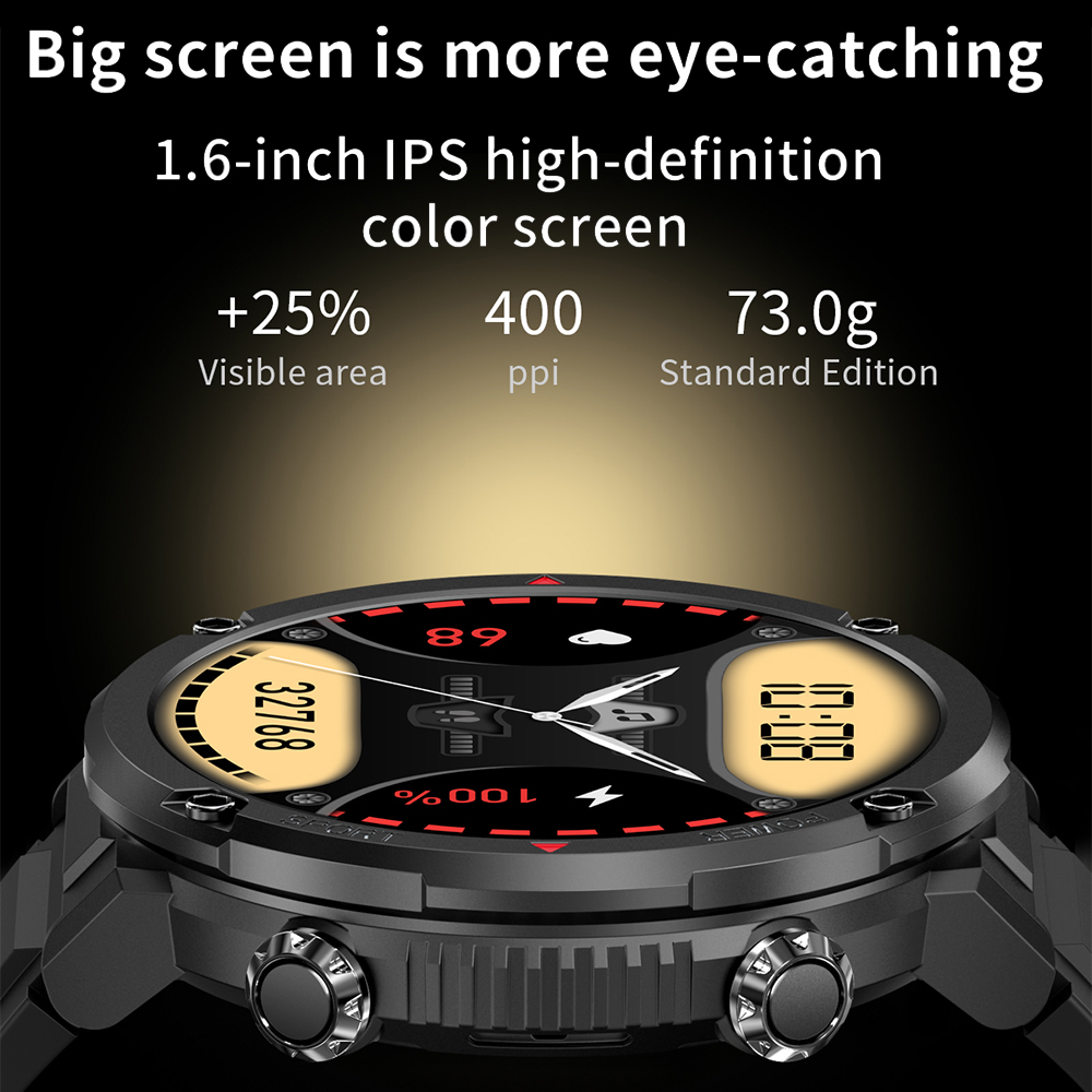 Smart Watch 1.6inch 400*400 Ro - Smartwatch M Active のレビューと価格