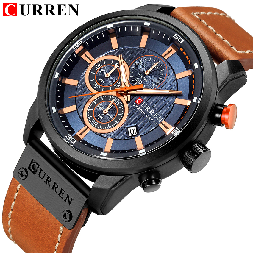 CURREN Brand Watch For Men Chr - Smartwatch Guess のレビューと価格