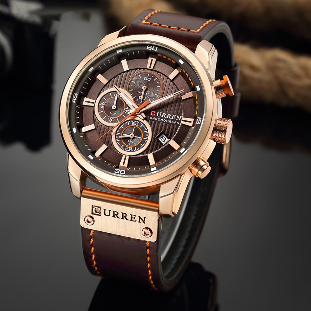 CURREN Brand Watch For Men Chr - Smartwatch Guess のレビューと価格