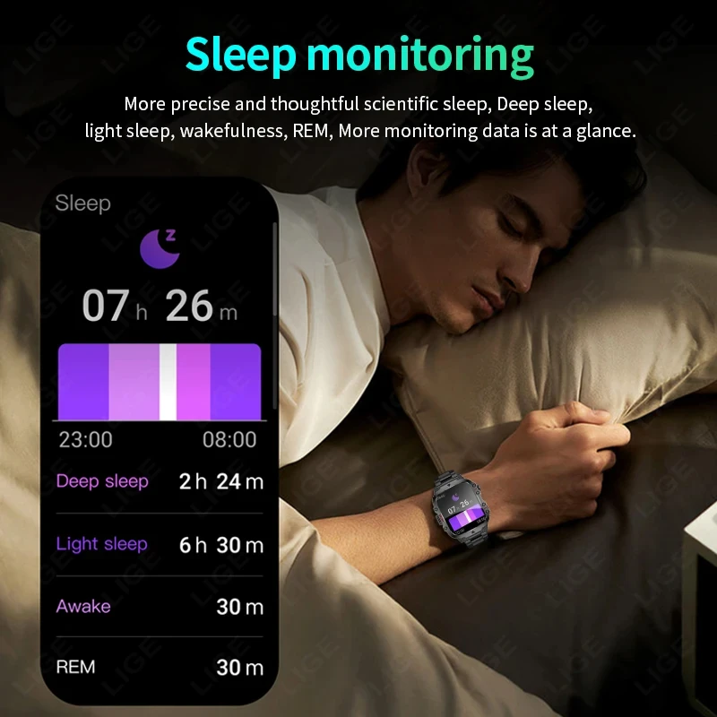 LIGE Outdoor Men's Sports Smar - Smartwatch X12 のレビューと価格