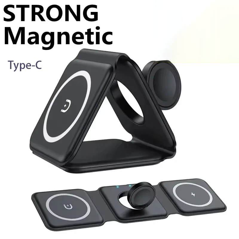 3 in 1 Magnetic Portable Wirel - Wireless Charger Watch のレビューと価格