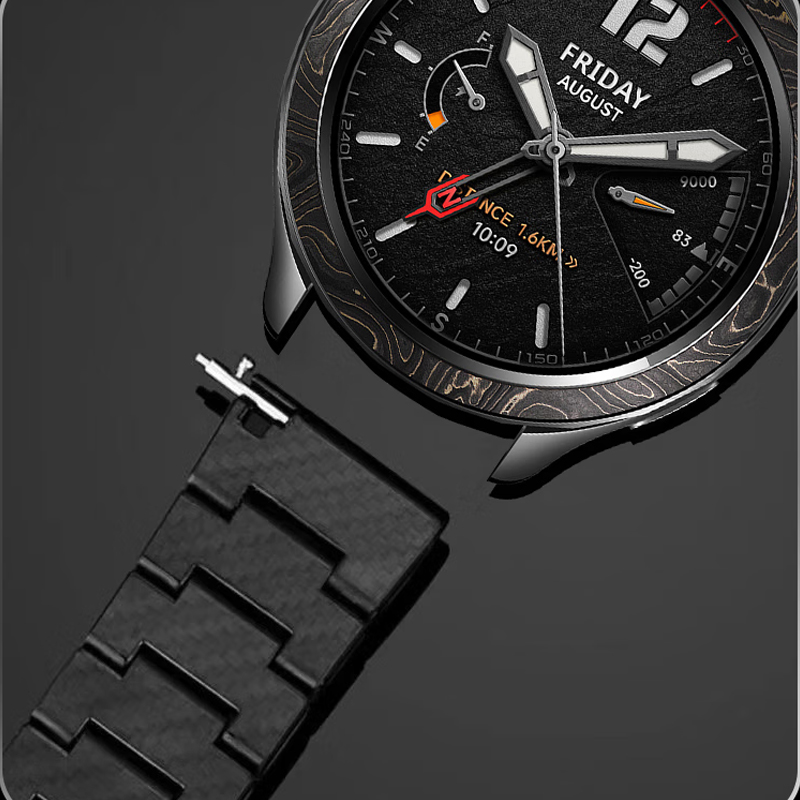 Carbon Fiber Strap For Xiaomi  - Xiaomi Smartwatch S3 Accessories のレビューと価格