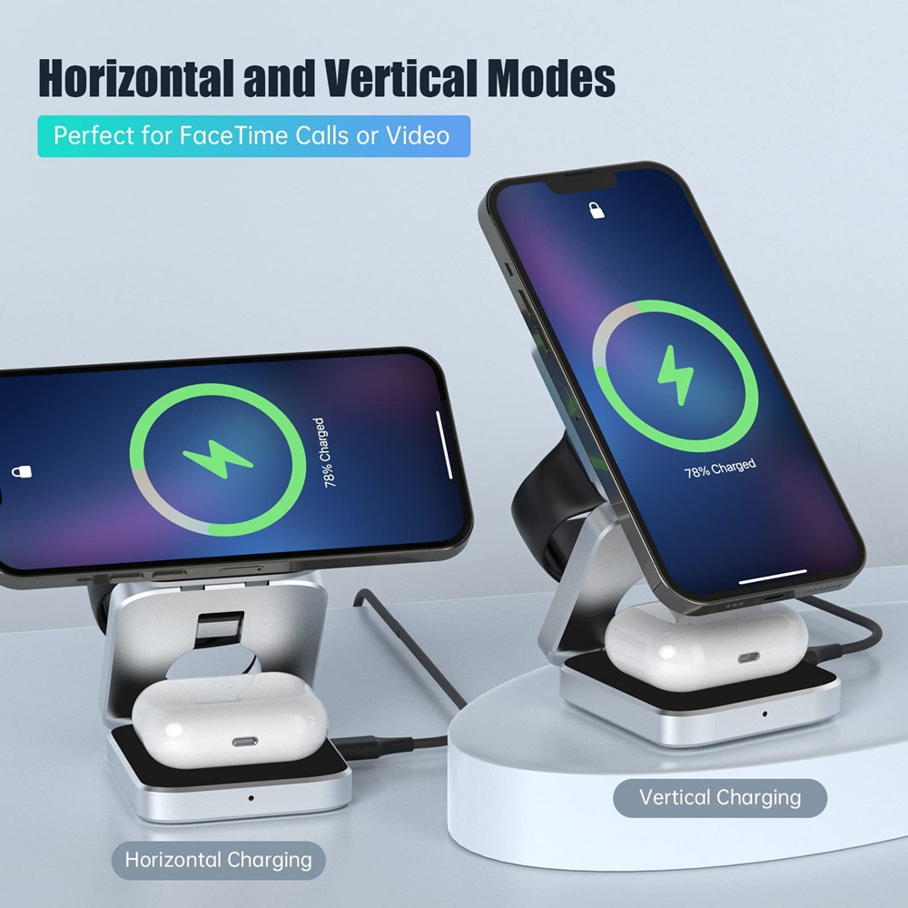 Foldable Magnetic Wireless Cha - Wireless Charger Watch のレビューと価格