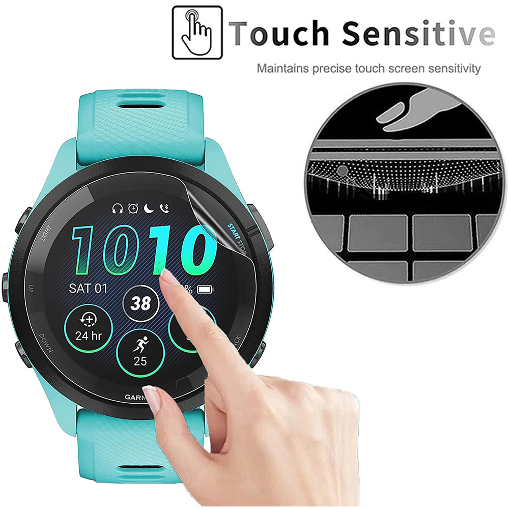 3Pcs Soft HD Hydrogel Protecti - Garmin Smartwatch Accessories のレビューと価格