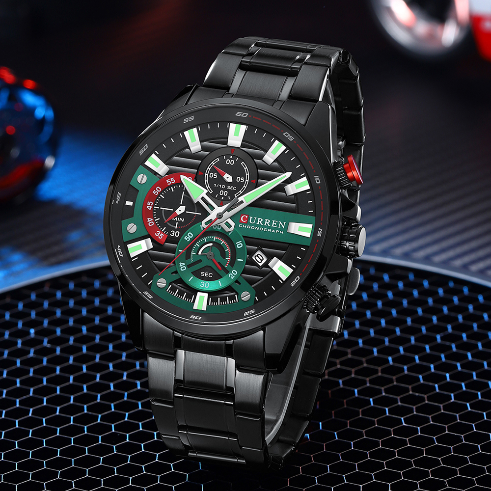 CURREN New Blue Multi Function - Smartwatch Guess のレビューと価格