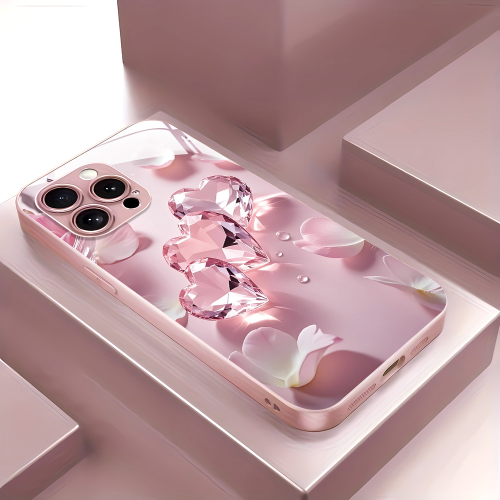 Pink Butterfly Tempered Glass  - Screen Protector Film のレビューと価格