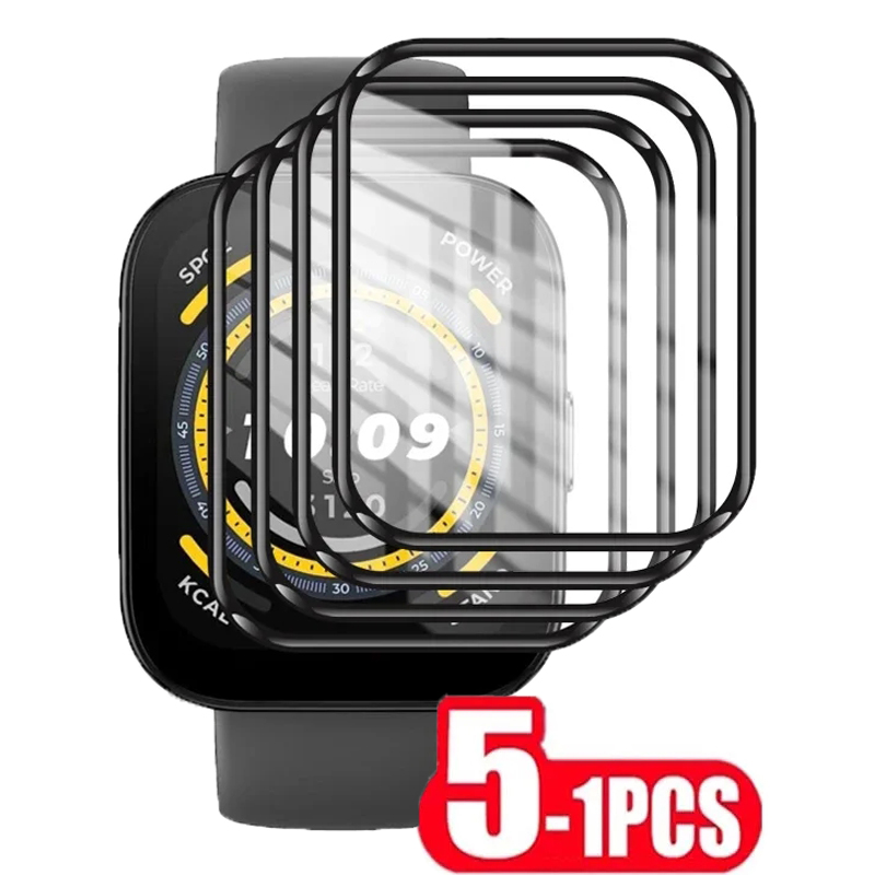 1-5Pcs Screen Protector For Am - Amazfit Smartwatch Accessories のレビューと価格