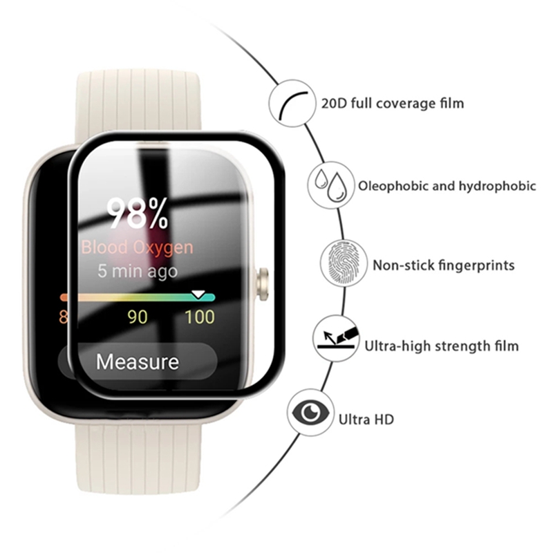 1-5Pcs Screen Protector For Am - Amazfit Smartwatch Accessories のレビューと価格