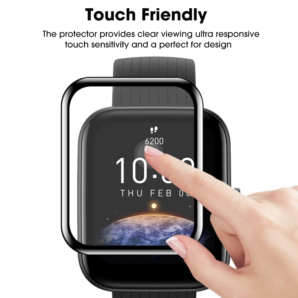1-5Pcs Screen Protector For Am - Amazfit Smartwatch Accessories のレビューと価格