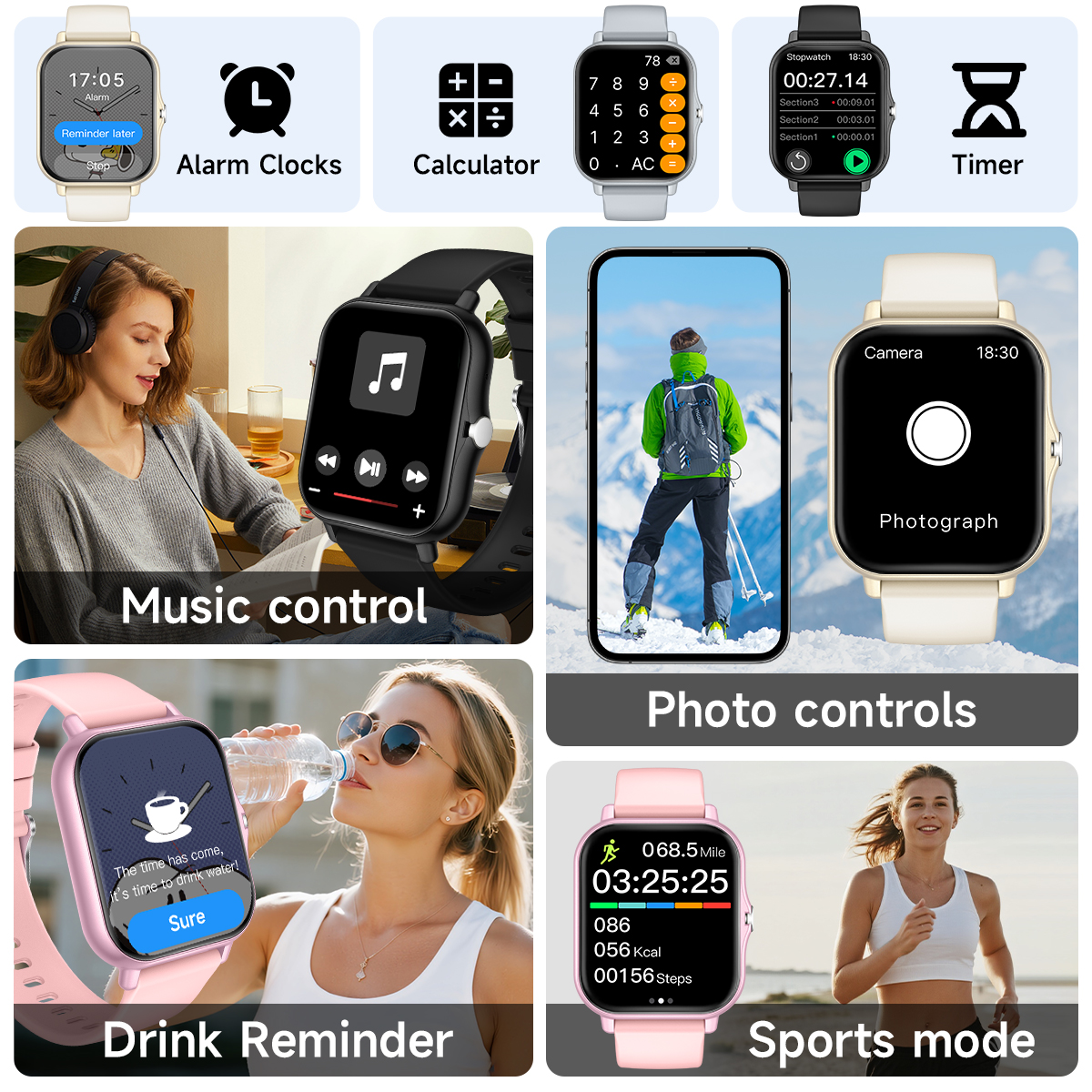 New Smartwatch 1.83-inch Touch - Smartwatch X12 のレビューと価格