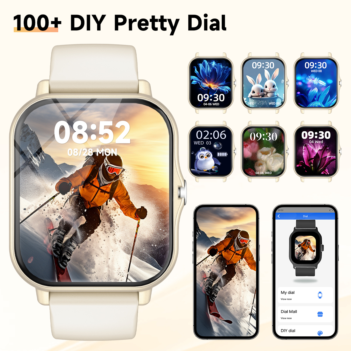 New Smartwatch 1.83-inch Touch - Smartwatch X12 のレビューと価格