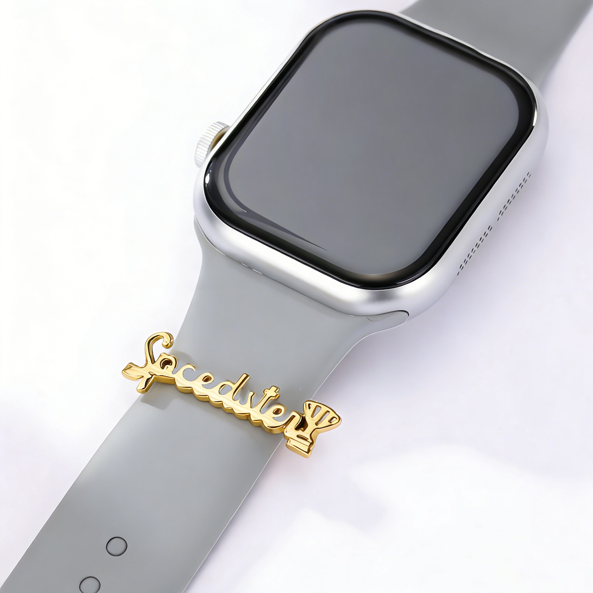 Stainless Steel Custom Letter  - Smartwatch Straps & Accessories のレビューと価格