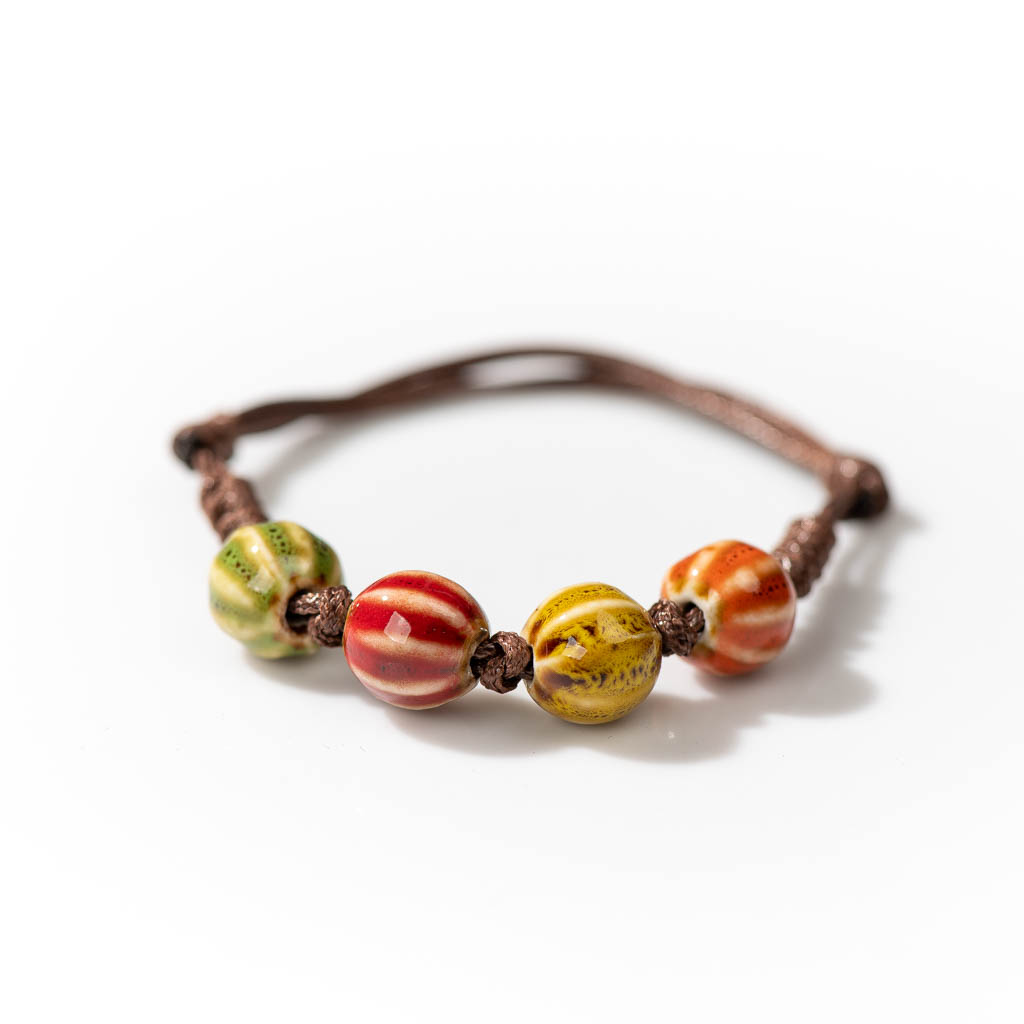 Handmade Ceramic Retro Style B - Ceramic Link Bracelet のレビューと価格