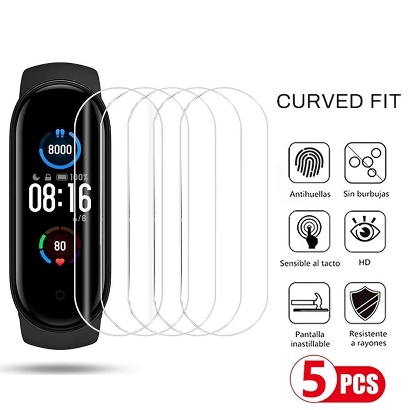 5Pcs Hydrogel Film for Xiaomi  - Garmin Smartwatch Accessories のレビューと価格