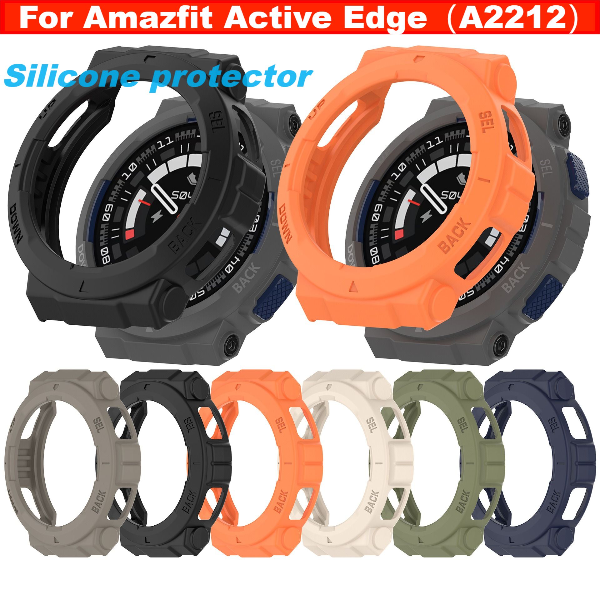 Silicone case For Amazfit Acti - Amazfit Smartwatch Accessories のレビューと価格