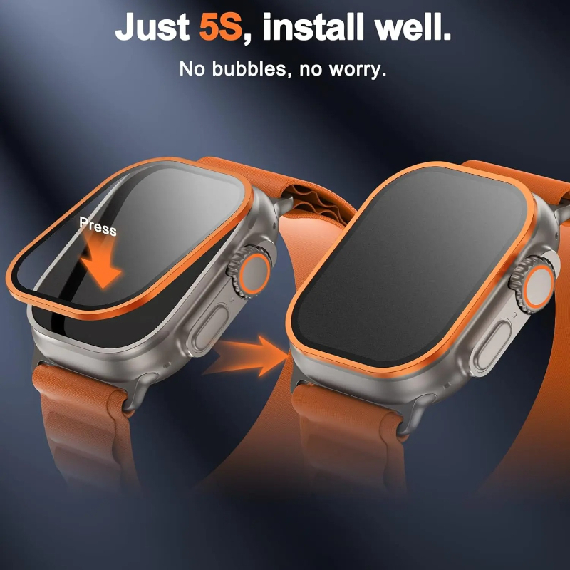 Tempered Glass for Apple Watch - Apple Smartwatch Accessories のレビューと価格