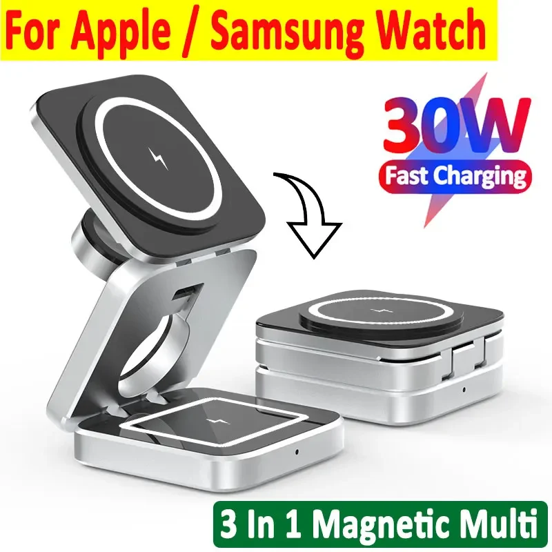 30W Magnetic Wireless Charger  - Wireless Charger Watch のレビューと価格