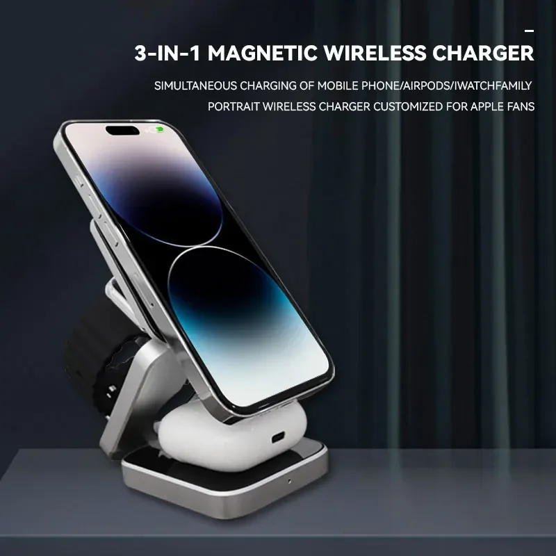 30W Magnetic Wireless Charger  - Wireless Charger Watch のレビューと価格