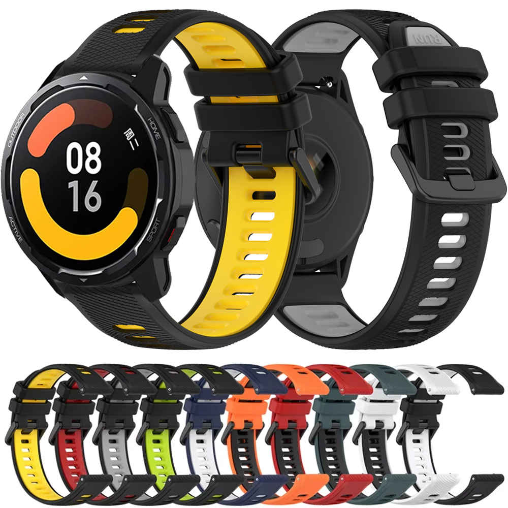 22mm Silicone Watch Band for X - Xiaomi Smartwatch S3 Accessories のレビューと価格
